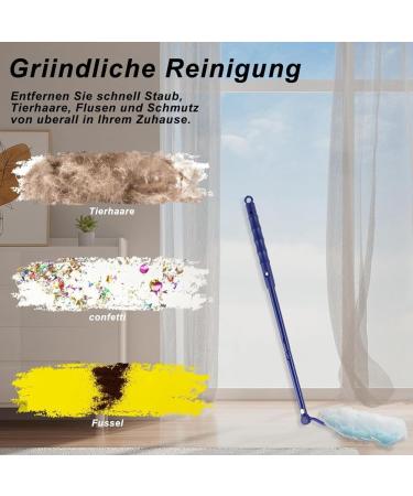 Fattoz 30 Dust Cloth with 1 Handle Microfibre Dust Cloth Duster for Cleaning Dust Dirt Cleaning Dust 1Set - Buy Online on GoSupps.com