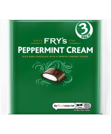 Chocolate Cream Bar Bundle with Fry's Chocolate Cream 3pk 147g Peppermint Cream 3pk 147g and Orange Cream 3pk 147g - 3 Packs (9 Bars Total) - Buy Online on GoSupps.com