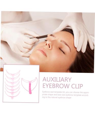 3 Sets Eyebrow Aid Eyebrow Ruler Plastic Household Eyebrow Stencil Card Eyebrow Shape Travel - Buy Online on GoSupps.com