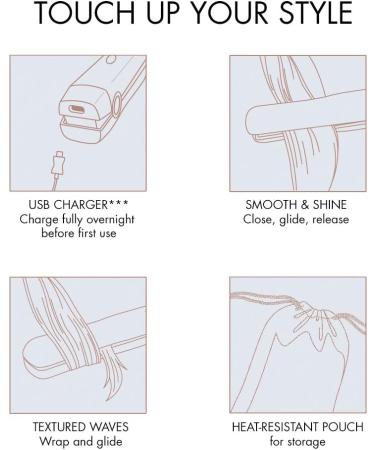 Conair CR310C Unbound Petite Cordless 3/4" Ceramic Straightener Straightener Pink Petite - Buy Online on GoSupps.com