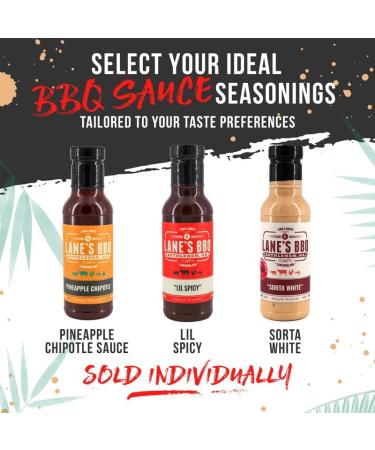 Lane's BBQ 'Lil Spicy' Sauce - 382g (13.5 oz) - Buy Online on GoSupps.com