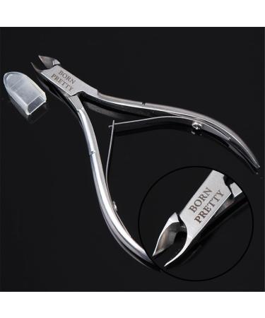 Nail Cuticle Pusher Nipper Clipper Scissors Dead Skin Remover Stainless Steel Rainbow Tweezer Manicure Nail Art Tool Pattern 10 - Buy Online on GoSupps.com