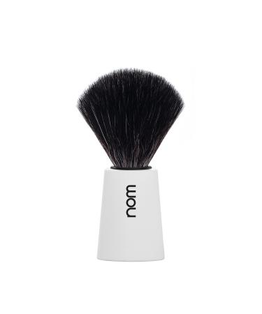 Nom shaving brush white vegan