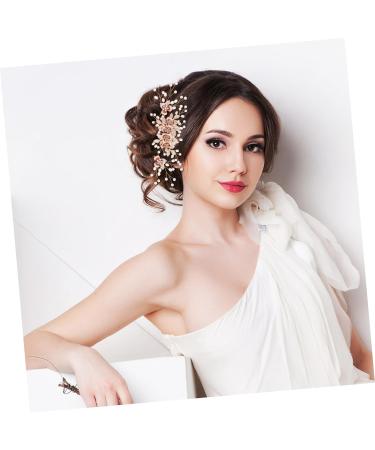 FOMIYES 1 Set Leaf Pearl Hairpin Hairpins Prom Hair Comb Clip Bridesmaid Side Combs Decorative Hair Combs Hair Side Combs for Women Hair Accessories for Women Hair Combs for Women Metal - Buy Online on GoSupps.com