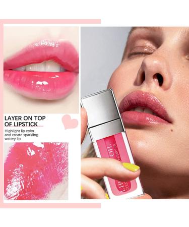 Cherry Plumping Lip Oil - Hydrating and Long-Lasting Tinted Lip Care for Dry Lips - Buy Online on GoSupps.com