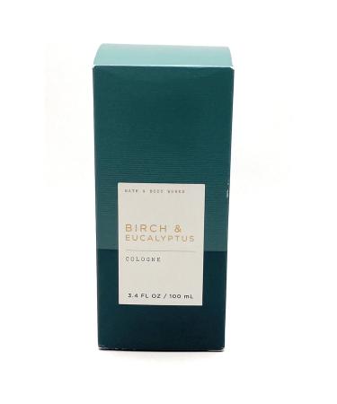Bath & Body Works Birch & Eucalyptus Men's Fragrance 3.4 Ounces Cologne Spray Birch & Eucalyptus 3.4 Fl Oz (Pack of 1) - Buy Online on GoSupps.com