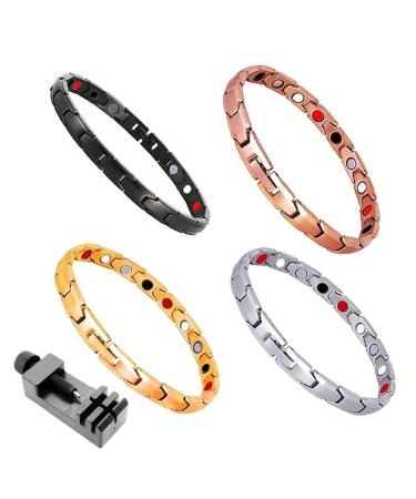 Imagine bracelet magnetic lymph detox bracelet lymphatic drainage magnetic bracelet magnetic lymph detoxification bracelet magnetic slimming bracelet energy bracelet 4PCs