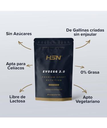 Prot ine d Oeuf de HSN Evoegg 2.0 | 100% Albumine d Oeuf en Poudre | Id al pour les Personnes Intol rantes au lactose et Ovo-lactov g tariens | Non-OGM Sans Gluten | Chocolat Blanc - Citron | 500gr Chocolat Blanc - Citron 500g - Buy Online on GoSupps.com