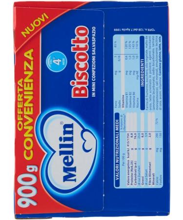  Italian Gourmet E.R. Mellin Biscotto Classico Lot of 3 boxes of 900 g + Italian Gourmet Pulp 400 g - Buy Online on GoSupps.com