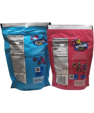 Nerds Gummy Clusters Variety Pack| 2 Flavors - Very Berry and Rainbow Candy (2 x 8 Oz) - Buy Online on GoSupps.com