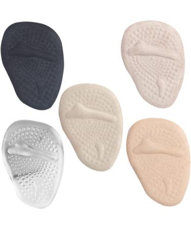 NOLITOY 15 Pairs Half Size Forefoot Pads - Gel Insoles for High Heels Boots & Metatarsal Support | Non-Slip Comfort & Ball of Foot Relief - Buy Online on GoSupps.com