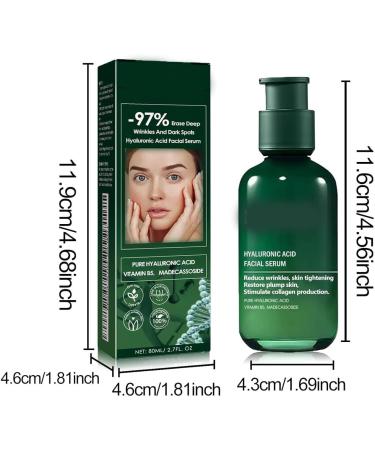 LXCJZY Skin Firming Rejuvenating Serum Hyaluronic Acid Facial Serum Skin Firming Serum for Face and Neck Skin Firming Serum For All Skin Types (2Pcs) - Buy Online on GoSupps.com