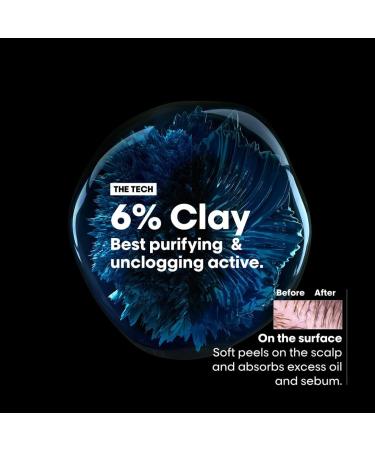 LOreal Serie Expert Scalp Advanced AntiOiliness 2In1 Deep Purifier Clay Mask 500ml - Buy Online on GoSupps.com