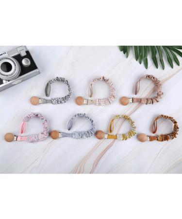 GLASSNOBLE Pacifier Chain for Newborns | Cotton Clip for Teething & Chewing | International Shipping Available - Buy Online on GoSupps.com