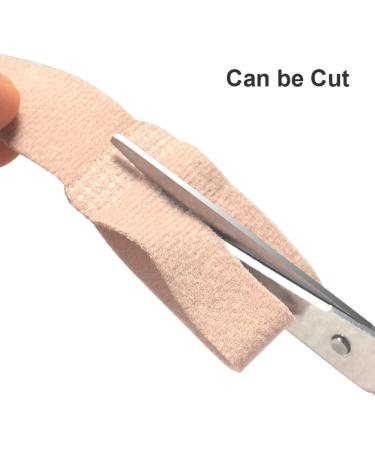 DYKOOK Lengthened Broken Toe Wraps - 8 Pcs Fabric Splint & Cushioned Bandages - Buy Online on GoSupps.com