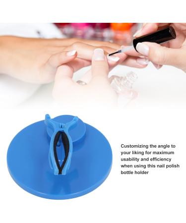Nail Polish Bottle Holder Improve Efficiency Optimal Angle Spill-Proof Nail Polish Rack Stable Support for Nail Art Supply (Blue) - Buy Online on GoSupps.com