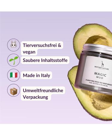 TOTES SEA Mask 250g | Vegan Anti-Acne Dead Sea Mud Mask for Men & Women | Natural Facial Mask for Clear Skin | Clay & Avocado | Best for Pimples & Blackheads - Buy Online on GoSupps.com