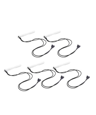 Baby Chew Necklace - Sensory & Gum Massage Multipurpose Biting 5 Pack for Babies (White) | Safe & Durable Teething Relief - Buy Online on GoSupps.com