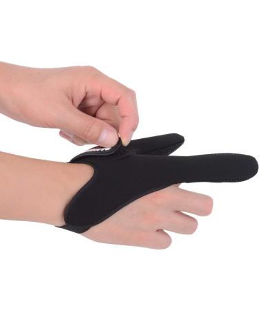 Uniwit Professional Neoprene Fishing Glove - Thumb + Index Finger Protection in Black - Buy Online on GoSupps.com