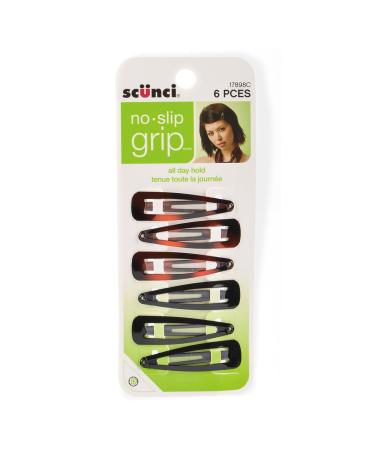 Scunci No Slip Snap Clippies 18 Count 5cm