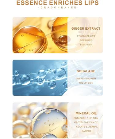  Generisch Lip Plumper Gloss 6.3g Korean natural lip booster moisturizing nourishing treatment for fine makeup chapped and cracked lips for women girls photoshoots weddings and - Buy Online on GoSupps.com