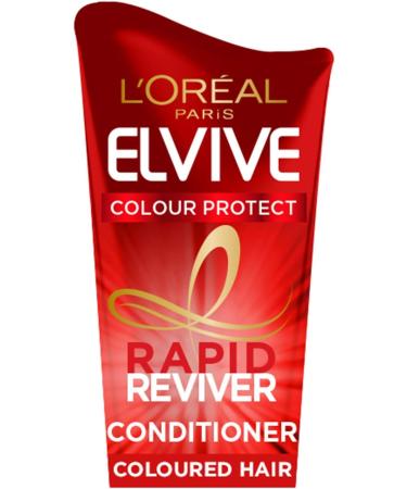 L Oreal Elvive Colour Protect Rapid Reviver Coloured Hair Power Conditioner 180 ml (Pack of 4) - Buy Online on GoSupps.com