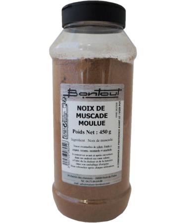  Bontout Pack of 3 ground nutmeg - 450g jar - Buy Online on GoSupps.com