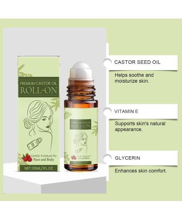 Natural Hair Growth Oil 30ml Anti-Hair Loss Treatment Roll-On Scalp Oil - Scalp Relief Roll-On Solution | For Women and Men with Straight Damaged Thinning and Dry Hair - Buy Online on GoSupps.com