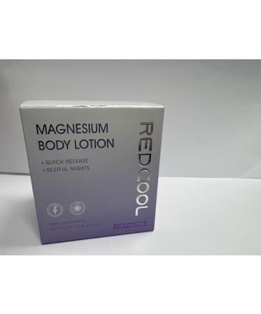Redcool Doracome Magnesium Lotion | Magnesium Cream for All skin types Bedtime Routine Fast-Absorbing Non-Greasy Unscented for Legs Calves & Feet 4.23 fl oz-ZZ-1