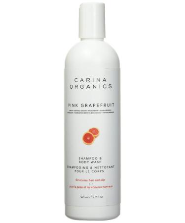 Carina Organics Pink Grapefruit Shampoo & Body Wash