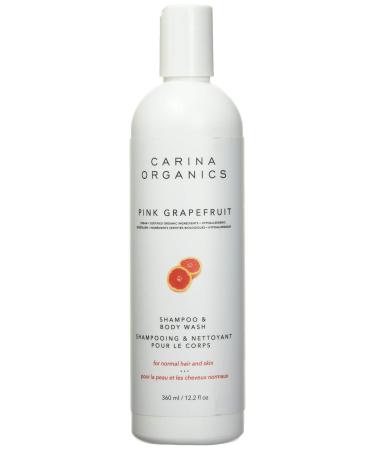 Carina Organics Pink Grapefruit Shampoo & Body Wash - Buy Online on GoSupps.com