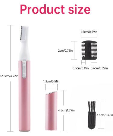 Rasoir lectrique sourcils pour homme et femme - Mini pilateur portable sans douleur pour sourcils visage l vres menton et duvet de p che tondeuse de pr cision piles - Buy Online on GoSupps.com
