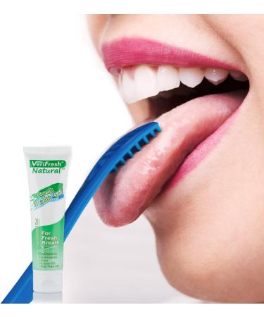 VeriFresh Tongue Cleaner - Say Goodbye to Bad Breath! - Buy Online on GoSupps.com