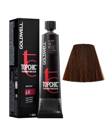 Topchic Permanent Hair Color 6K 60 ml
