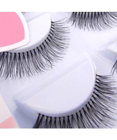 Bluelans 5 Pairs Long False Eyelashes - Black Eyelash Extensions for Stunning Makeup Look | International Shipping Available - Buy Online on GoSupps.com