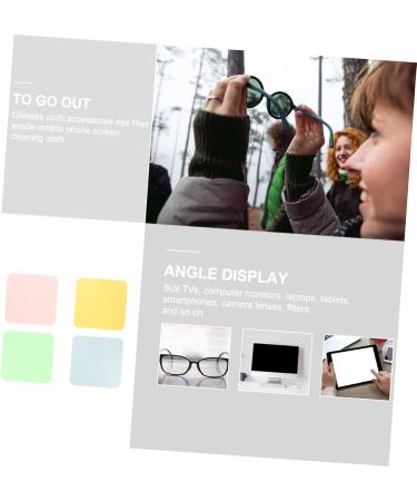 Healeved 20 pcs Microfiber Cleaning Cloths - Jewelry Screen & Camera Lens Cleaner Wipes - Buy Online on GoSupps.com