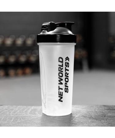 FORZA 24fl Oz Protein Shaker Bottle - BPA And Phthalate Free Sports Drink Shaker Bottle with Non-Leak Cap (Black Pack Of 1) Black 24 Ounces - Buy Online on GoSupps.com