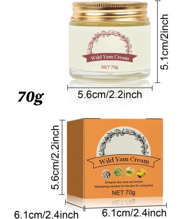  JINGLING JINGLING Moisturizing Face Cream | 70g Natural Repair Balm Natural Brightening Face Cream For Women Men Seniors Travel Home Bedtime Winter - Buy Online on GoSupps.com