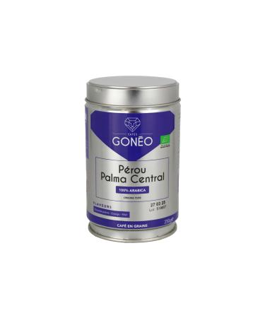 CAF S GON O - Caf En Grains - P rou Palma Central - 100% Arabica - Notes de Chocolat Pralin & Fruits Secs - Caf BIO - Raffin et quilibr - D gustation gourmande - 250 g