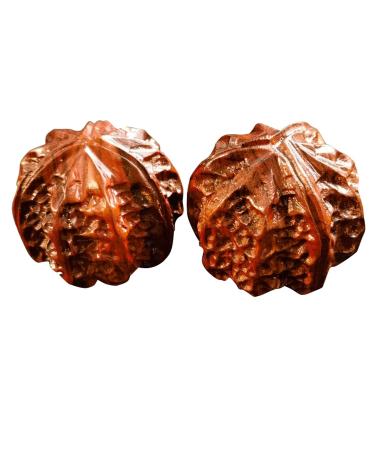 Unbit ballstretcher magnetic stress ball baoding ball Chinese ball 1 to 1 pair walnut fitness ball massage ball acupuncture point ball (color: a size: 1) 1 a