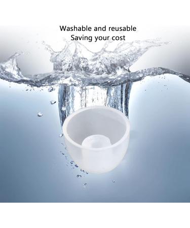 Buy 10-Piece Washable Silicone Ear Plugs | 8mm Open Design Replacement Tips for Hearing Aids - Buy Online on GoSupps.com