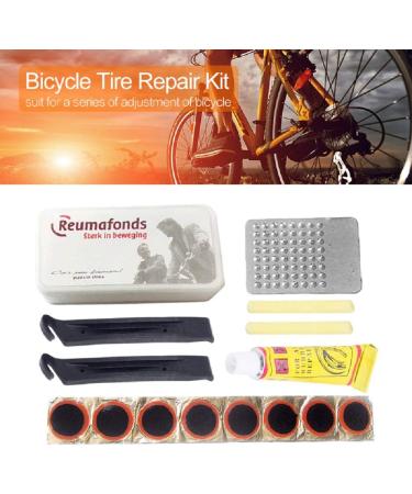CHAW Inner Tube Patch Bicycle Repair Kit - 4 Pack Rubber Patches & Glue for ATVs, BMX, Motorcycles - Tire Repair for Inflatable Dinghies - Buy Online on GoSupps.com
