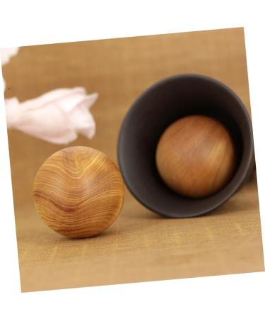 Beavorty 4-Piece Massage Globe Set - Wooden Hand & Foot Massage Balls for Stress Relief & Hand Exercises - Buy Online on GoSupps.com