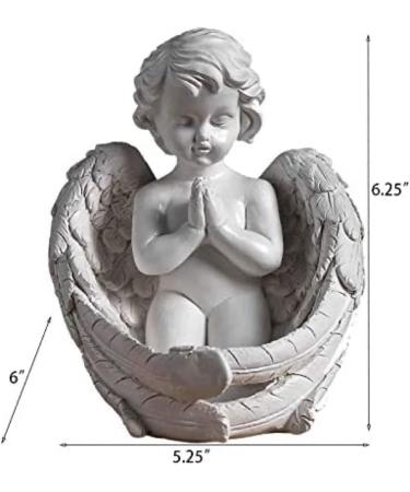 Shut Angel Memorial Gifts | Tealight Holder & Candle Holder for Remembrance | Perfect Funeral Gift for Loss of a Loved One - Buy Online on GoSupps.com