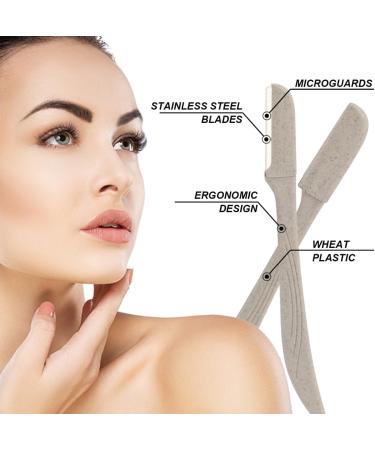 Jocxzi Eyebrow Razor Set - 6-Piece Trimmer for Hair Removal & Dermaplaning - Beauty Shaper for Women - Buy Online on GoSupps.com