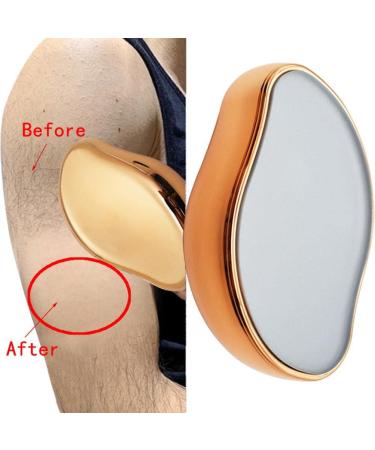 Crystal Hair-Wheeling Rubber - Magical Nano-Crystal Hair Remover for Men & Women | Fast & Easy Body Hair Removal Tool in Royal Blue - Buy Online on GoSupps.com