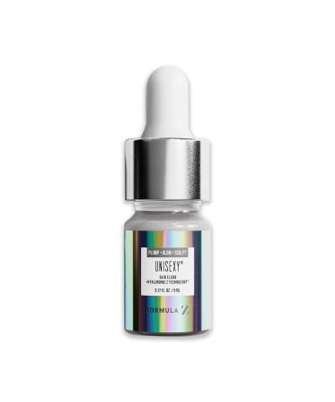 Formula Z Mini Unisexy Skin Elixir - Hyaluronic Acid Serum for Face - Face Serum with Niacinamide and Blue Light Defense - Anti Aging - 0.17 oz