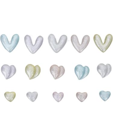 3D Cute Heart Nail Charms Nail Glitter Charm Rhinestones Ornaments Nail Art Decorations Glitter Accessories for DIY Craft Nail Art Design Manicure Decor - Buy Online on GoSupps.com