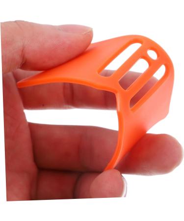 FOMIYES Makeup Eyelash Tools Eye Makeup Make up Aid Tools Silicone Eyeliner Aid Tools Women Make up Tools Shield Blindfold Mascara Auxiliary Third Gear 10.3x3.8cm Orange - Buy Online on GoSupps.com