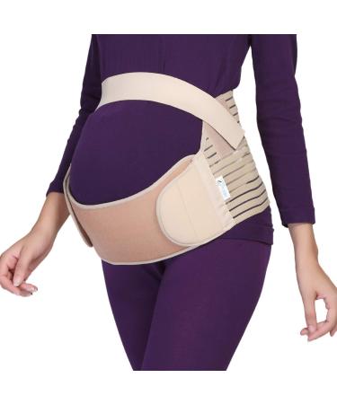 Neotech Care Pregnancy Belly Band Maternity Belt Support XL Black - Must-Have for Pregnant Women | Back, Abdomen & Pelvis Support - Buy Online on GoSupps.com